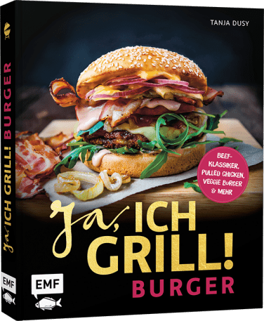 Grillbuch "Ja, ICH GRILL! - Burger"